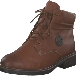 Rieker 71440, Stiefeletten, Damen, cayenne/wood/kastanie