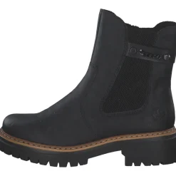 Rieker 72690, Stiefeletten, Damen, schwarz/schwarz/schwarz