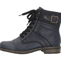 Rieker 71242, Stiefeletten, Damen, Blau (Ozean/Pazifik)