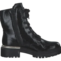 Rieker 72607, Stiefeletten, Damen, black/schwarz-gold