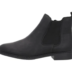 Rieker 71662, Stiefeletten, Damen, schwarz