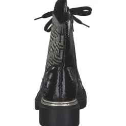 Rieker 72607, Stiefeletten, Damen, black/schwarz-gold