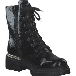 Rieker 72607, Stiefeletten, Damen, black/schwarz-gold