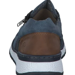Rieker B9006, Halbschuhe, Herren, Blau