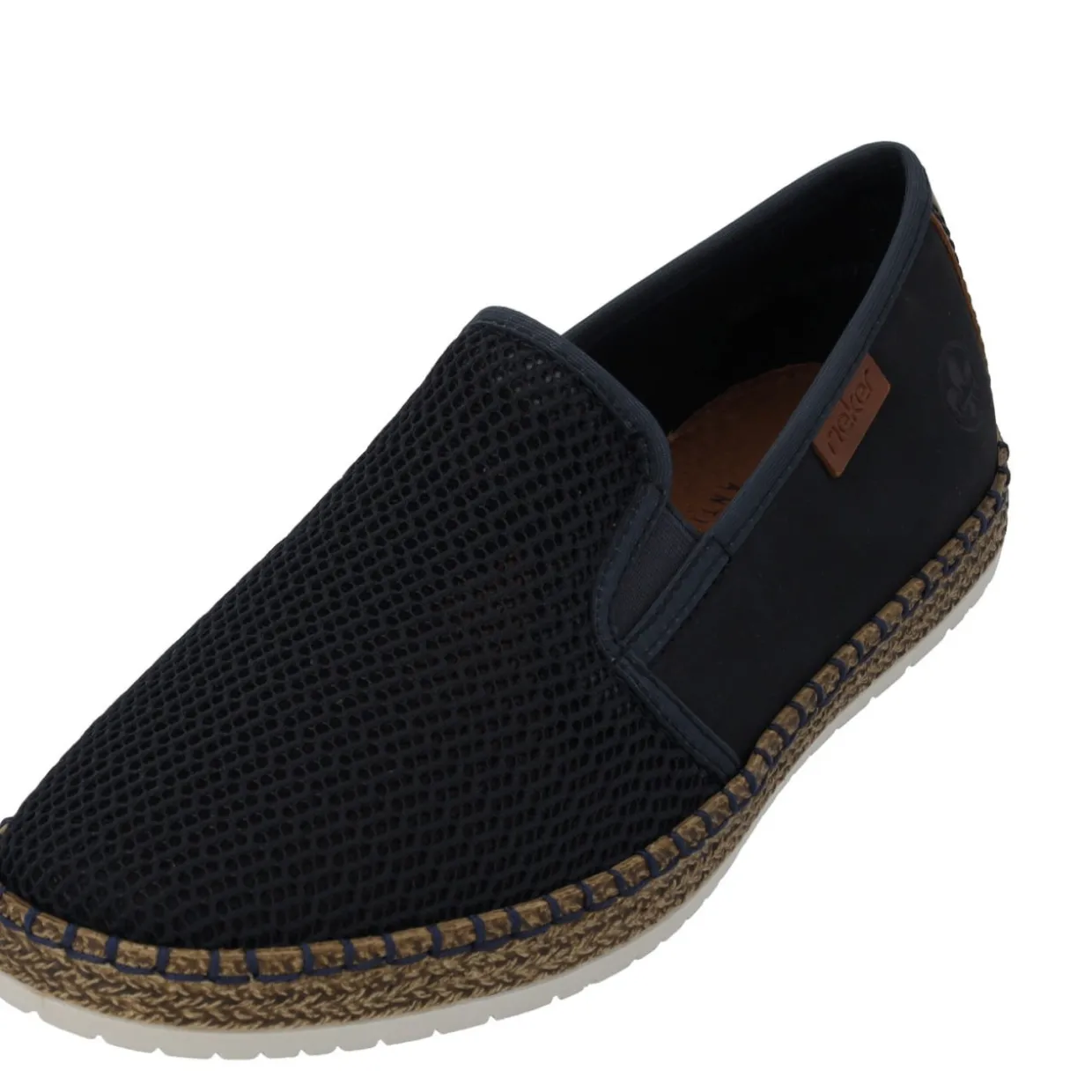 Rieker B5265, Slipper, Herren, Blau (Navy/Pazifik/Amaretto)