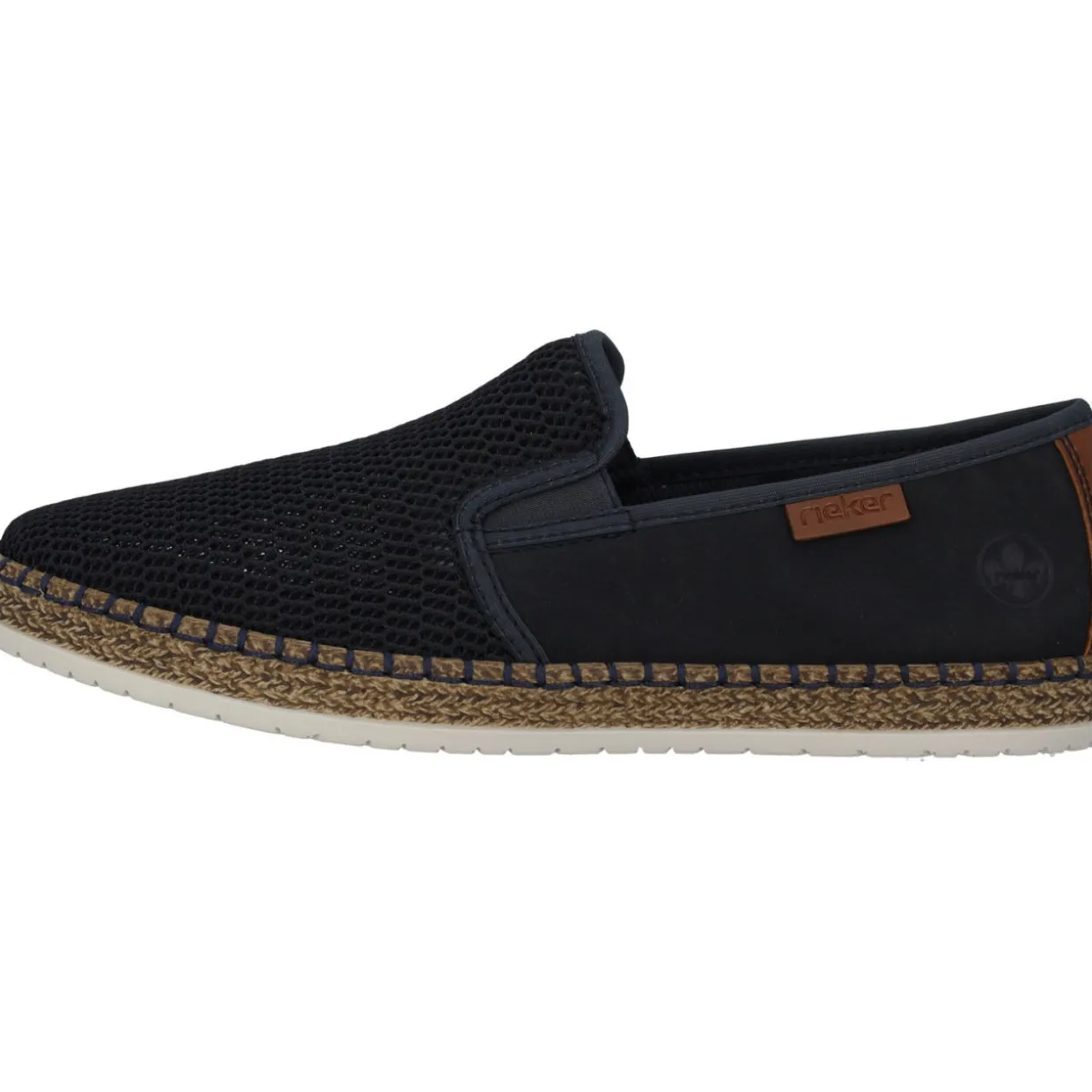 Rieker B5265, Slipper, Herren, Blau (Navy/Pazifik/Amaretto)