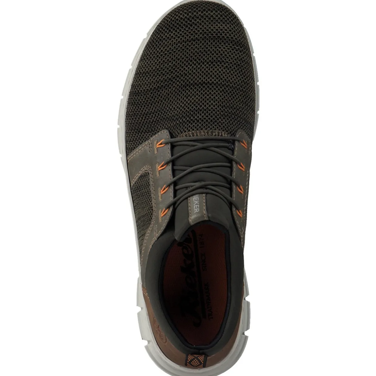 Rieker B7796, Sneakers Low, Herren, Olive