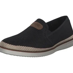 Rieker B2366, Sportliche Slipper, Herren, Schwarz