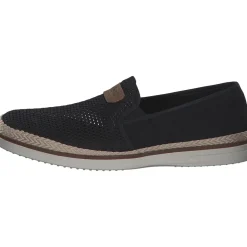 Rieker B2366, Sportliche Slipper, Herren, Schwarz