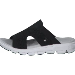 Rieker Evolution V8451, Plateau-Pantoletten, Damen, schwarz