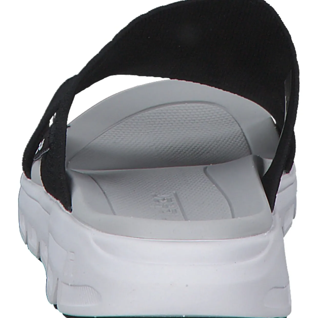 Rieker Evolution V8451, Plateau-Pantoletten, Damen, schwarz