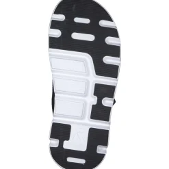 Rieker Evolution V8451, Plateau-Pantoletten, Damen, schwarz