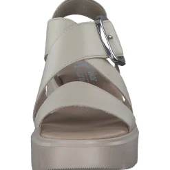 Rieker Evolution W1550, Plateau-Sandaletten, Damen, Beige