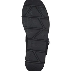 Rieker Evolution W1550, Plateau-Sandaletten, Damen, Schwarz