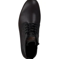 Rieker F4521, Stiefel, Herren, blei/anthrazit/mogano