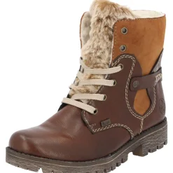Rieker 785G1, Winterstiefel, Damen, Braun (Reh)