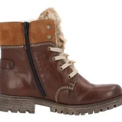 Rieker 785G1, Winterstiefel, Damen, Braun (Reh)