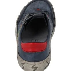 Rieker L0357, Schnürschuhe, Damen, pazifik/whitelake/rosso