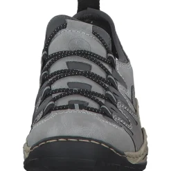 Rieker L0539, Slipper, Damen, cement/grey/blei