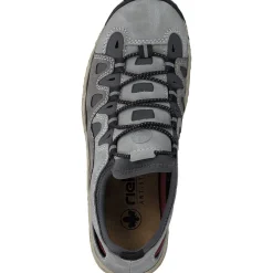 Rieker L0539, Slipper, Damen, cement/grey/blei