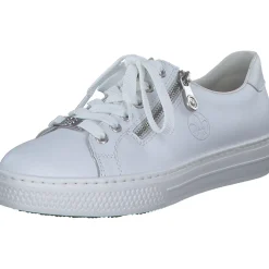 Rieker L59L1, Schnürschuhe, Damen, sportweiss/weiss
