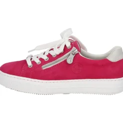 Rieker L59L1, Schnürschuhe, Damen, Pink