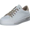 Rieker L88W2, Schnürschuhe, Damen, weiss/Rosa/Beige