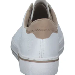 Rieker L88W2, Schnürschuhe, Damen, weiss/Rosa/Beige