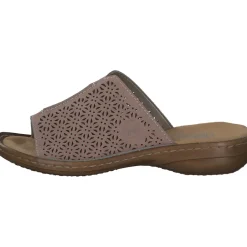 Rieker 608M9, Pantoletten & Badeschuhe, Damen, Rosa