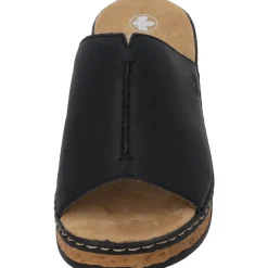 Rieker 629M9, Pantoletten, Damen, Schwarz