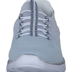 Rieker M5066, Slip-On-Sneaker, Damen, aqua-lilac/lilac
