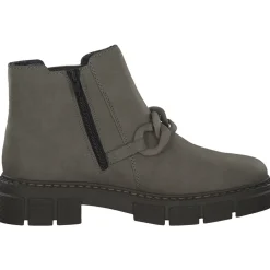 Rieker M3873, Stiefeletten, Damen, reed/reed