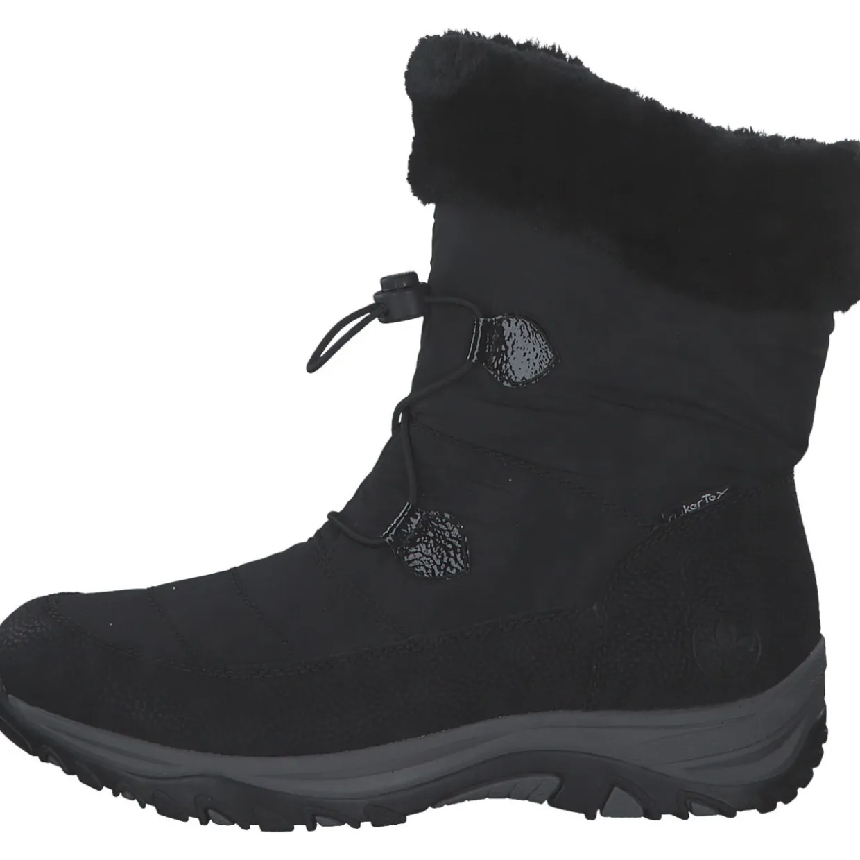 Rieker M9683, Winterstiefel, Damen, schwarz/schwarz/black/nero