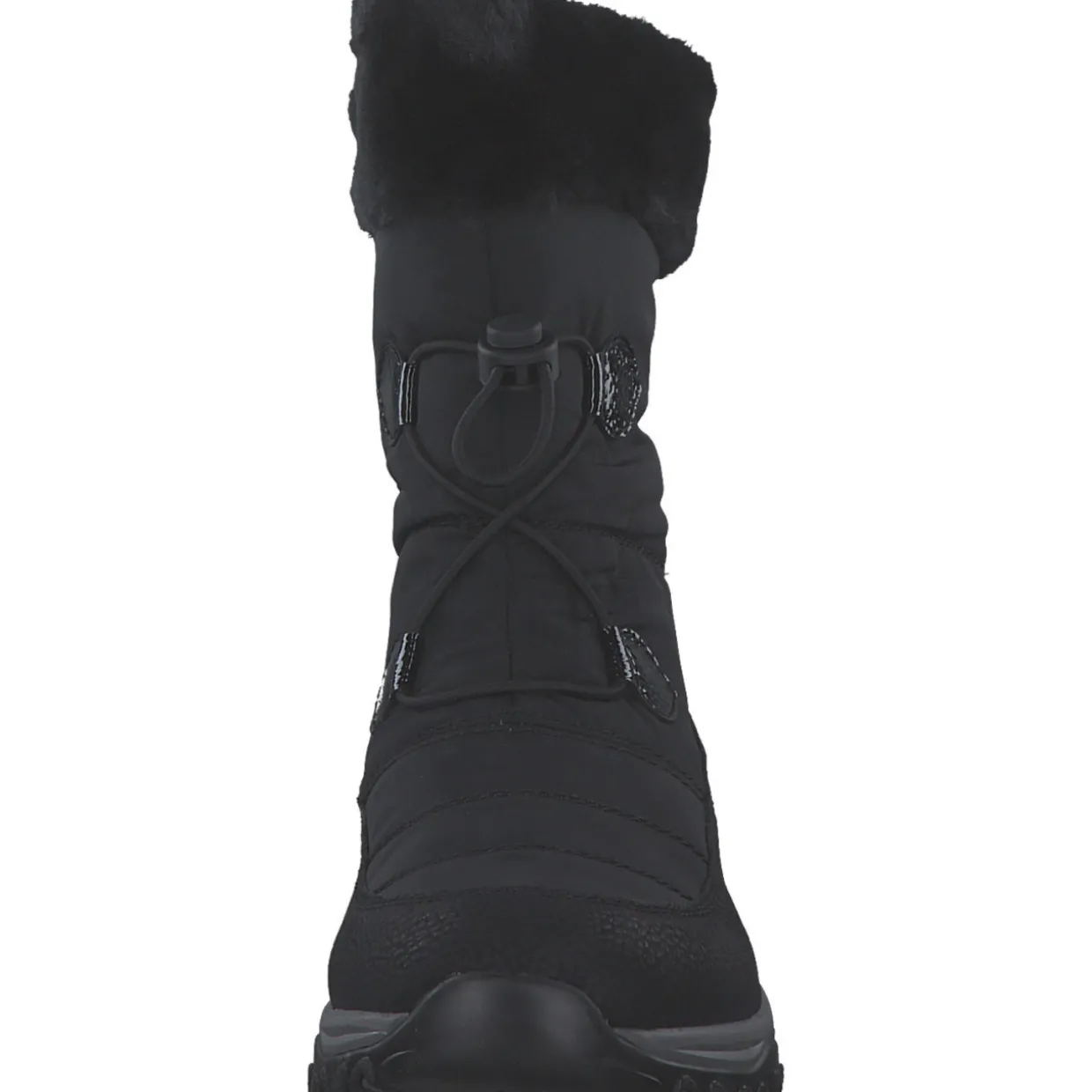Rieker M9683, Winterstiefel, Damen, schwarz/schwarz/black/nero