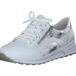 Rieker N1403, Schnürschuhe, Damen, weiss/bianco/silber