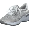 Rieker N4316, Schnürschuhe, Damen, Weiß