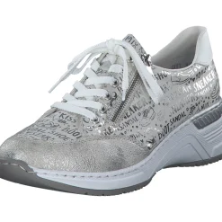 Rieker N4316, Schnürschuhe, Damen, Weiß