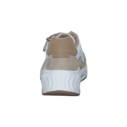 Rieker N5204, Schnürschuhe, Damen, ginger/weiss/lehm/marble