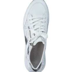 Rieker N1403, Schnürschuhe, Damen, weiss/bianco/silber