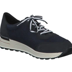 Rieker N1411, Schnürschuhe, Damen, Blau
