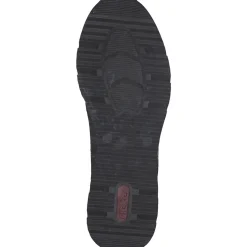 Rieker N6352, Stiefeletten, Damen, Schwarz