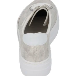 Rieker N49W1, Schnürschuhe, Damen, beige-gold/weiss