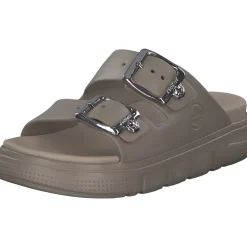 Rieker P2180, Plateau-Pantoletten, Damen, cliff