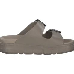 Rieker P2180, Plateau-Pantoletten, Damen, cliff