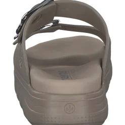 Rieker P2180, Plateau-Pantoletten, Damen, cliff