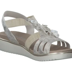 Rieker V3788, Keilsandaletten, Damen, Beige