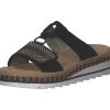 Rieker V7947, Pantoletten & Badeschuhe, Damen, Schwarz