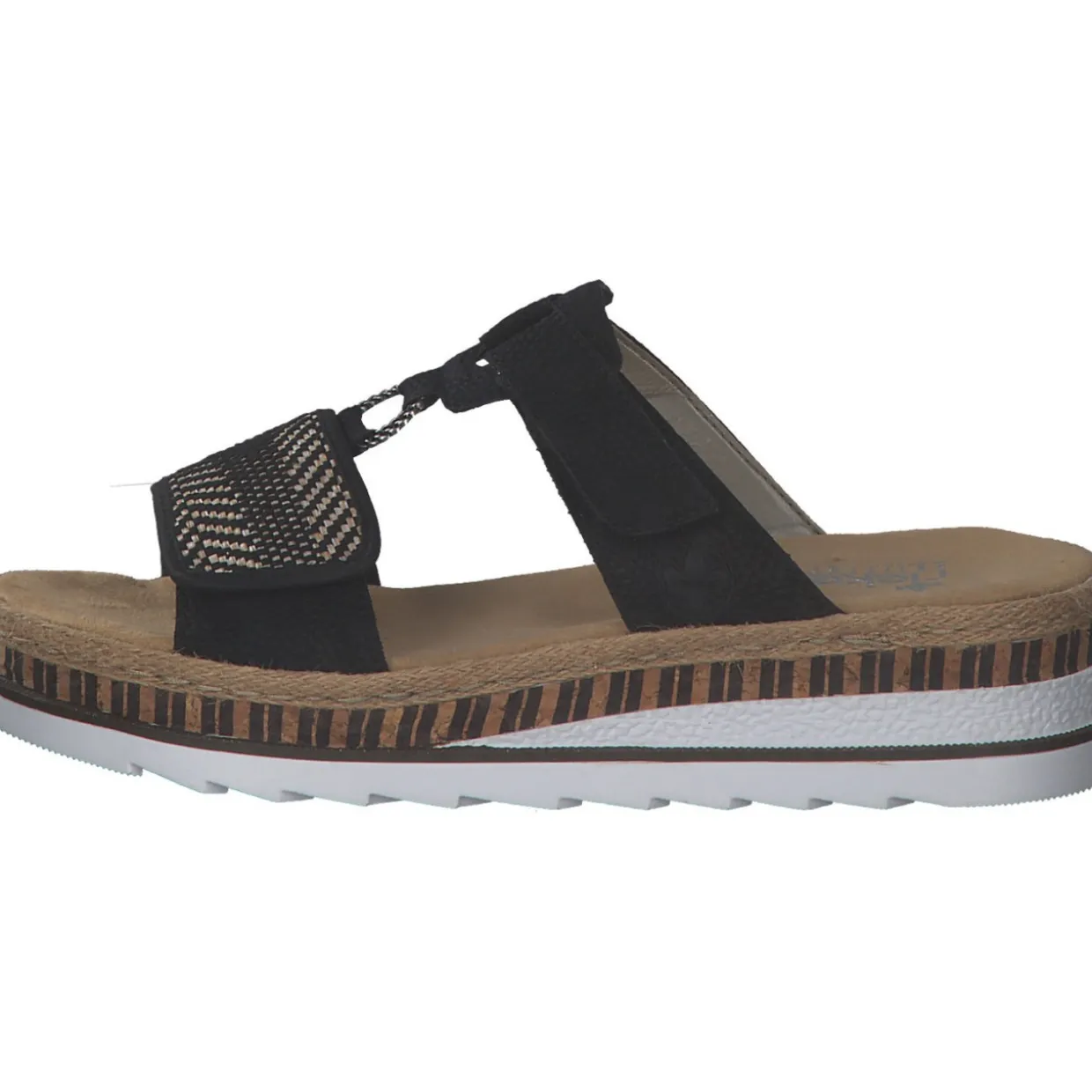 Rieker V7947, Pantoletten & Badeschuhe, Damen, Schwarz