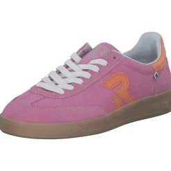 Rieker W2200, Schnürschuhe, Damen, pink/carrot