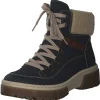 Rieker X8638, Winterstiefeletten, Damen, Blau